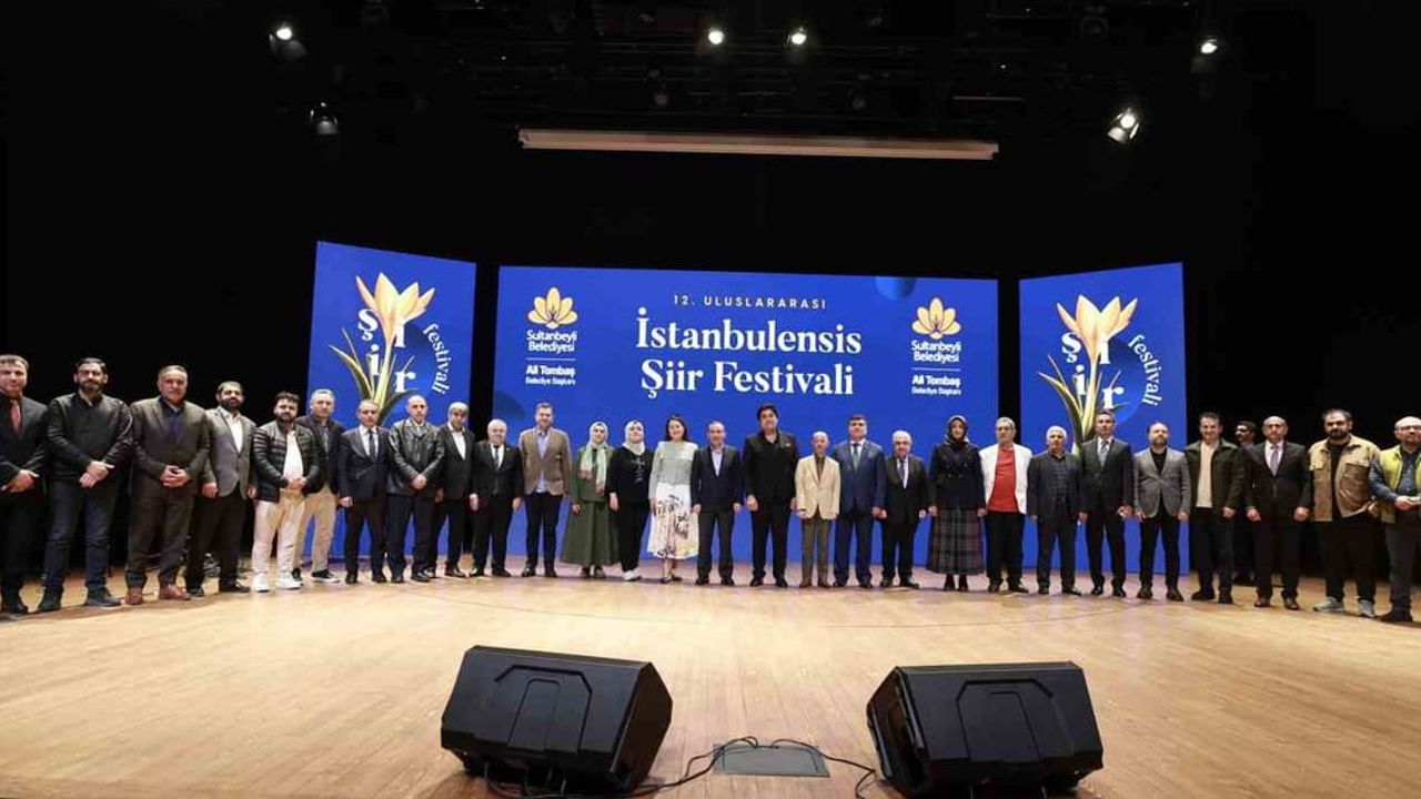 12. Uluslararası İstanbulensis Şiir Festivali Sultanbeyli'de sona erdi