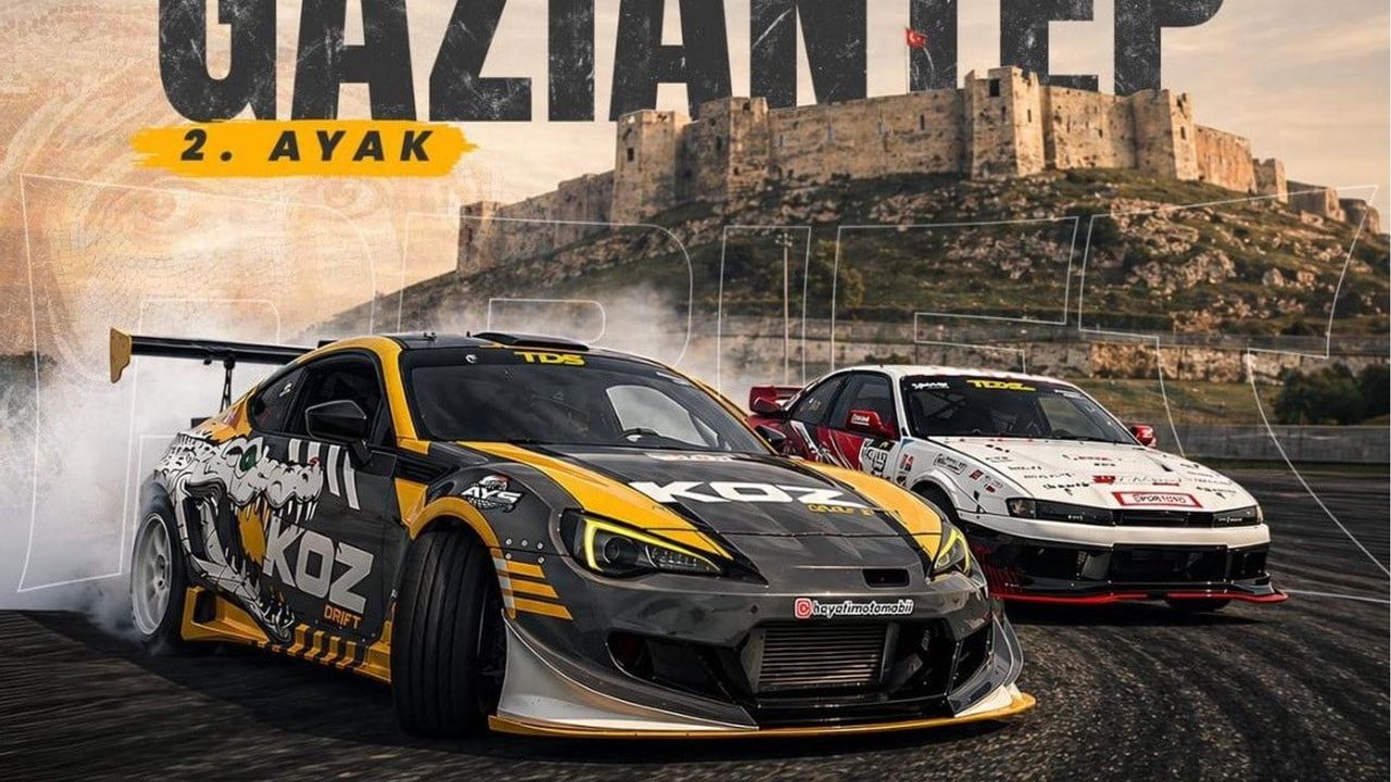 2026 Türkiye Drift Şampiyonası’nın İkinci Ayağı İlk Kez Gaziantep’te