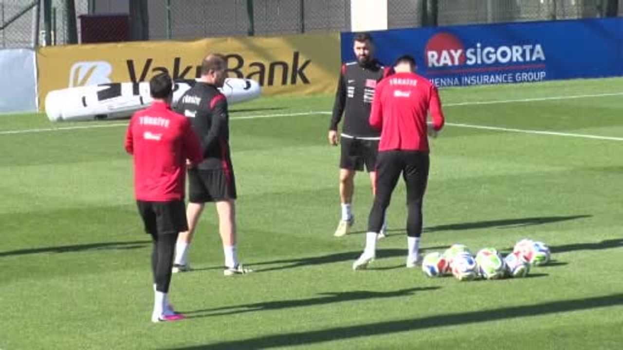 A Milli Futbol Takımı 2026 Dünya Kupası hazırlıklarına antrenmanla devam etti