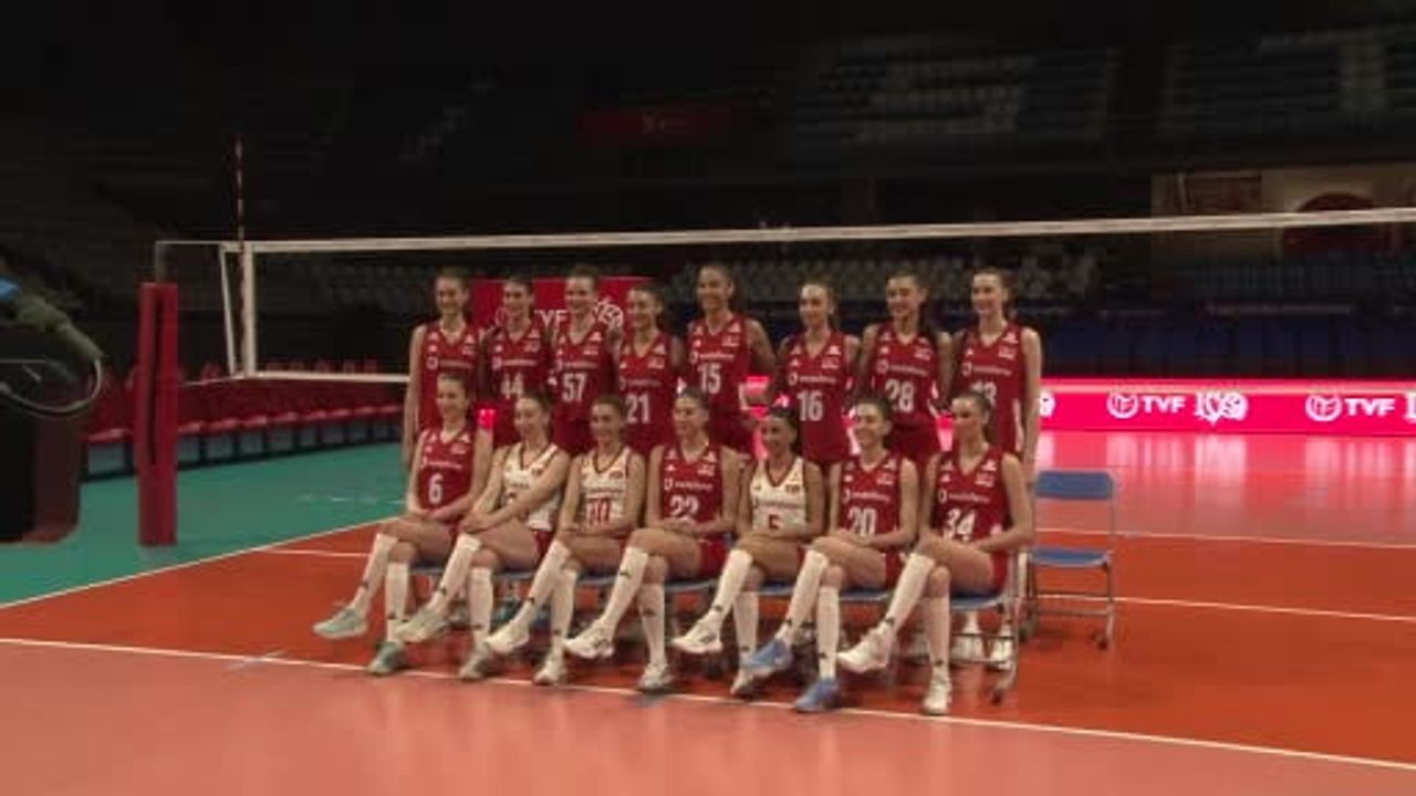 A Milli Kadın Voleybol Takımı, Milletler Ligi öncesi medya gününde buluştu