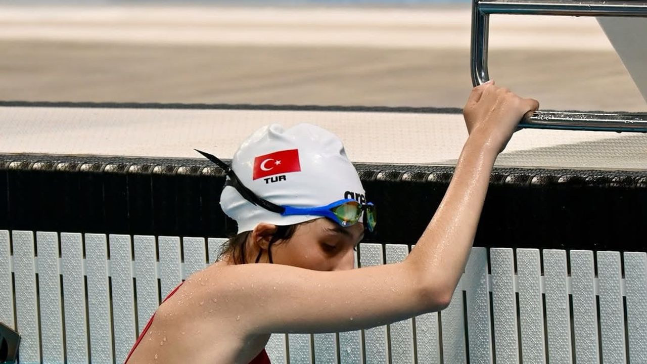 Ada Kaygusuz, Konya'da 2025-2026 Özel Çocuklar Okul Sporları Yıldız Kızlar 100 m Serbest Türkiye Şampiyonu