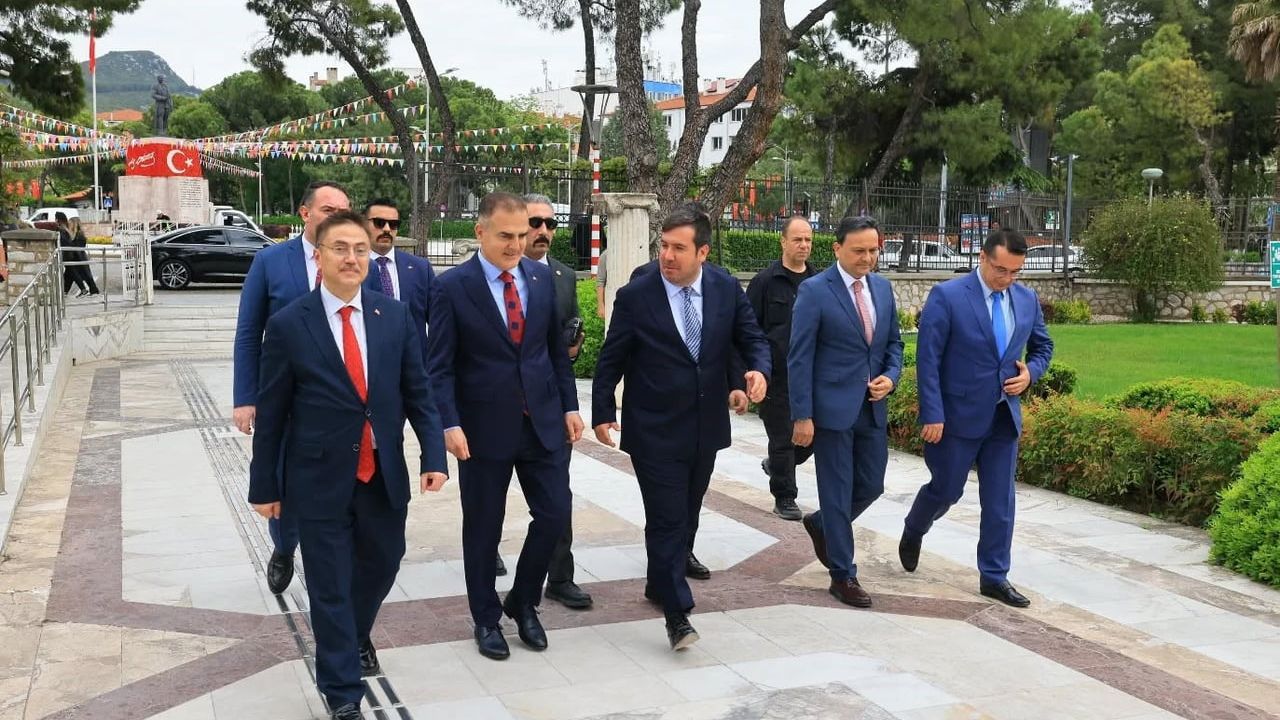 Adalet Bakan Yardımcısı Can Tuncay, Muğla Valisi Dr. İdris Akbıyık’ı ziyaret etti