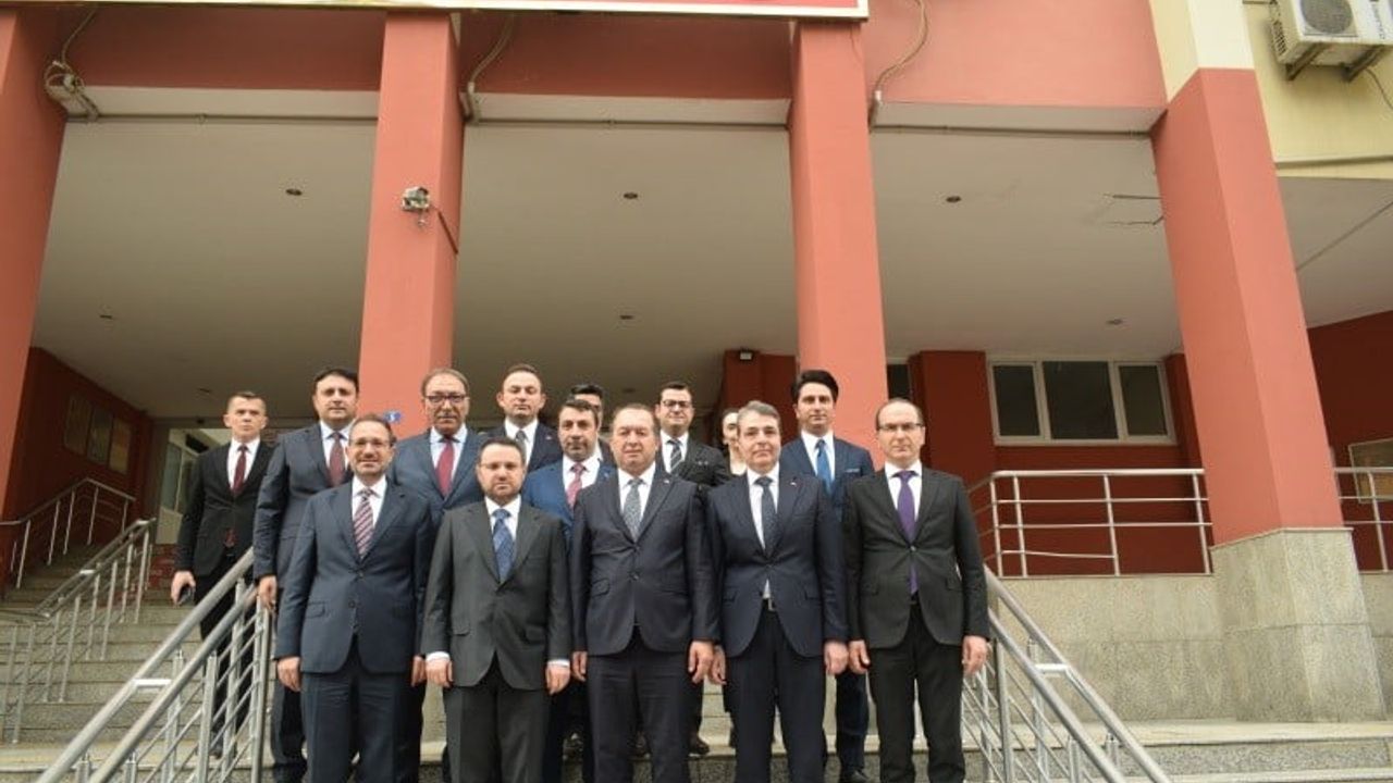 Adalet Bakanı Akın Gürlek ve Bakan Yardımcısı Sedat Ayyıldız Kocaeli Adliyesini Ziyaret Etti
