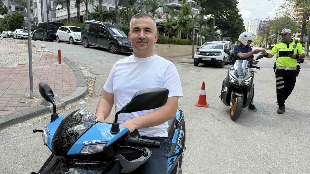 Adana’da Trafik Uygulamasında 274 Motosiklet Sürücüsüne Para Cezası