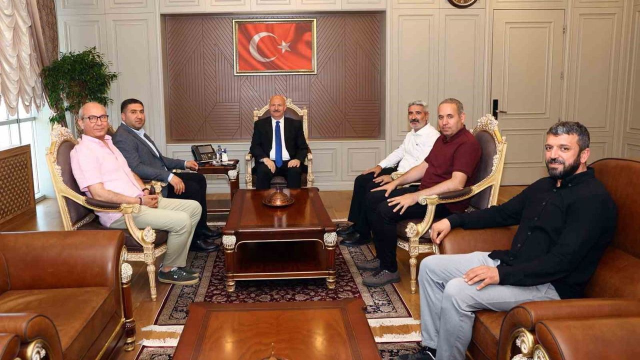 Adıyaman İGC’den Vali Abdullah Küçük’e ziyaret: İndere konutları ve yerinde dönüşüm görüşüldü
