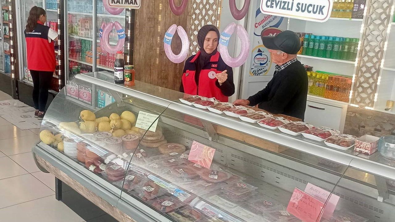 Afyonkarahisar'da gıda üretim ve satış işletmelerine yönelik denetimler devam ediyor