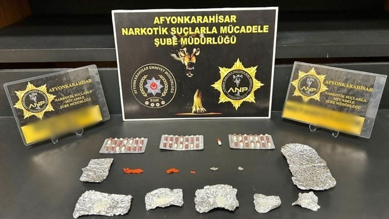 Afyonkarahisar'da torbacı operasyonu: 1 kişi tutuklandı, uyuşturucu ele geçirildi