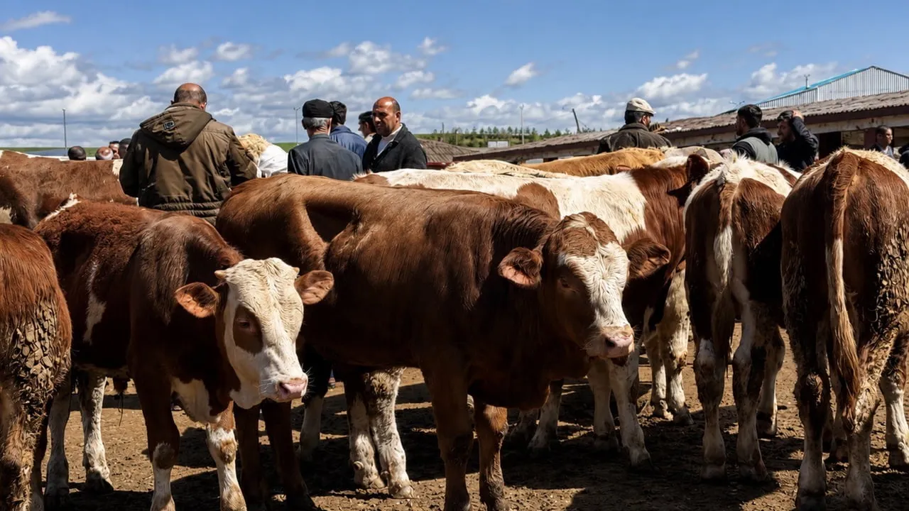 Ağrı’da Kurbanlık Sevkiyatları Hızlandı: Binlerce Hayvan Batı İllerine Gönderildi