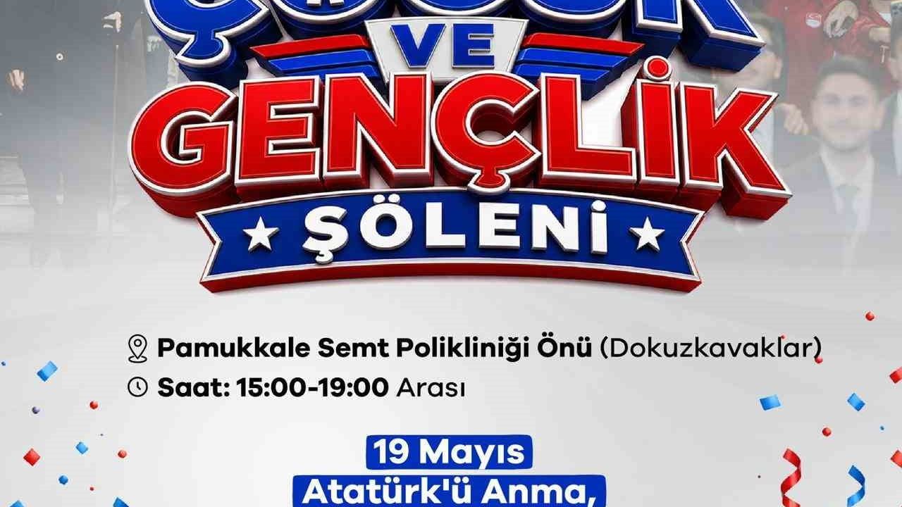 AK Parti Denizli, 19 Mayıs'ı Dokuzkavaklar'da Gençlik ve Spor Etkinlikleriyle Kutlayacak