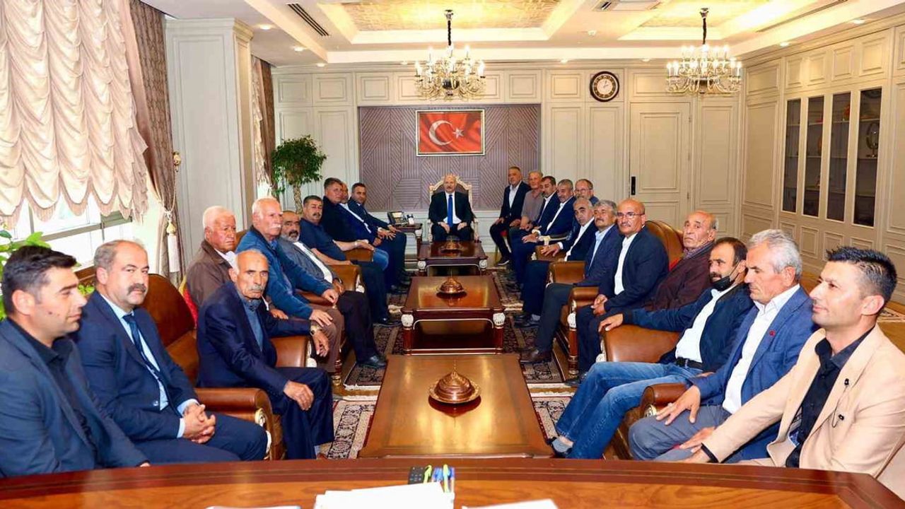 Akçadağ Belediye Başkanı Ulutaş’tan Vali Abdullah Küçük’e hayırlı olsun ziyareti