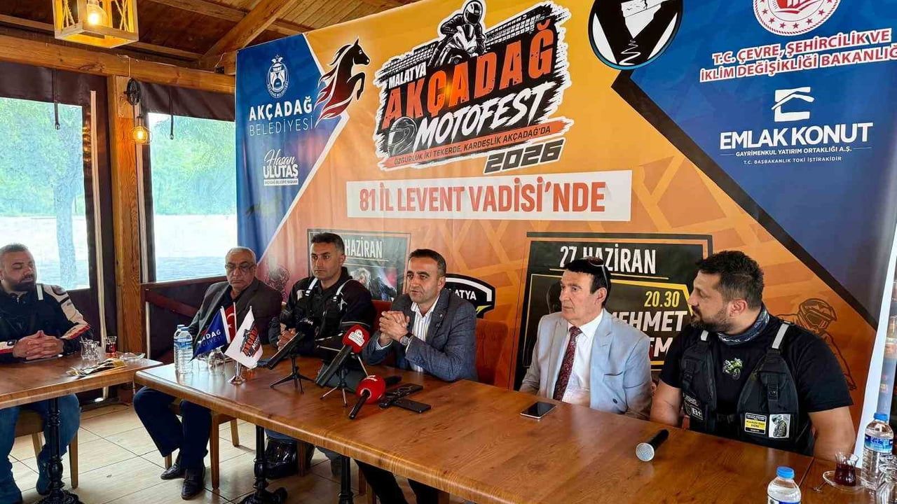 Akçadağ’da MotoFest düzenlenecek: Levent Vadisi ve Sultansuyu tanıtılacak
