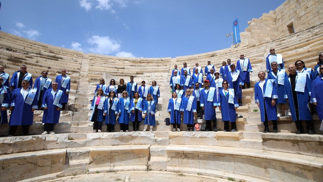 Akdeniz Üniversitesi Senatosu Patara Antik Kenti'nde toplandı