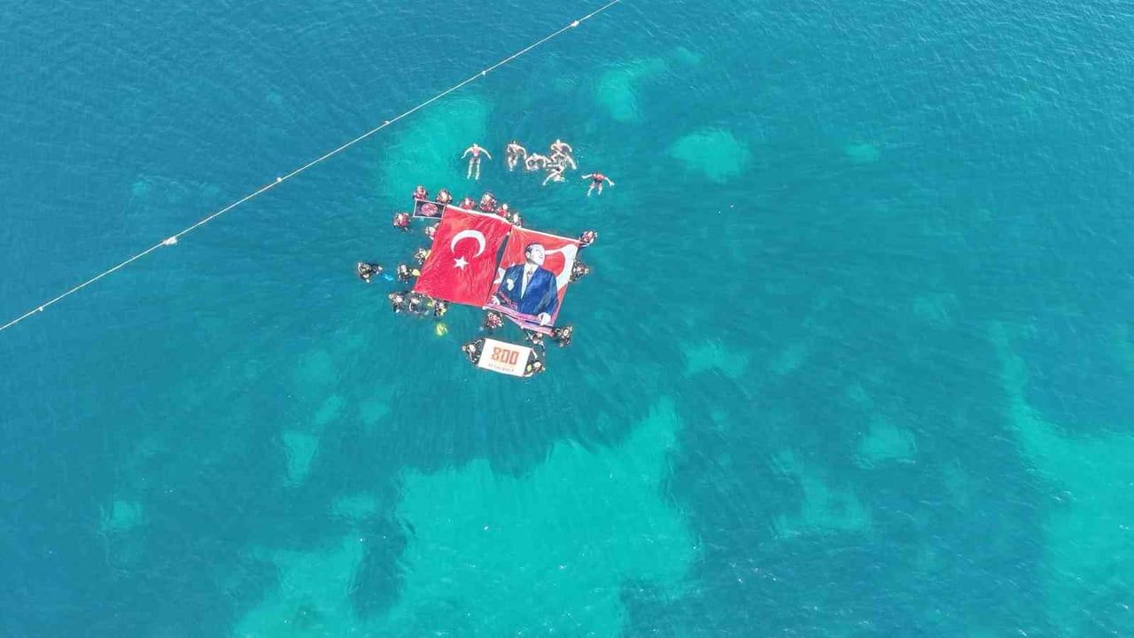 Alanya'da 11. 'Dip Deniz Tertemiz' etkinliği: Kıyı ve sualtı temizliği ile bilimsel izleme