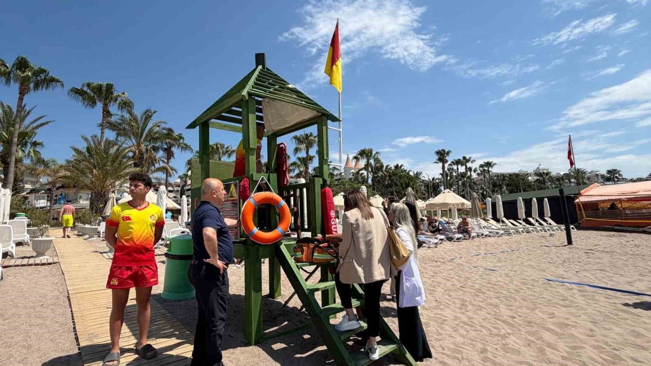 Alanya'da 2026 Mavi Bayrak sezonu denetimleri başladı