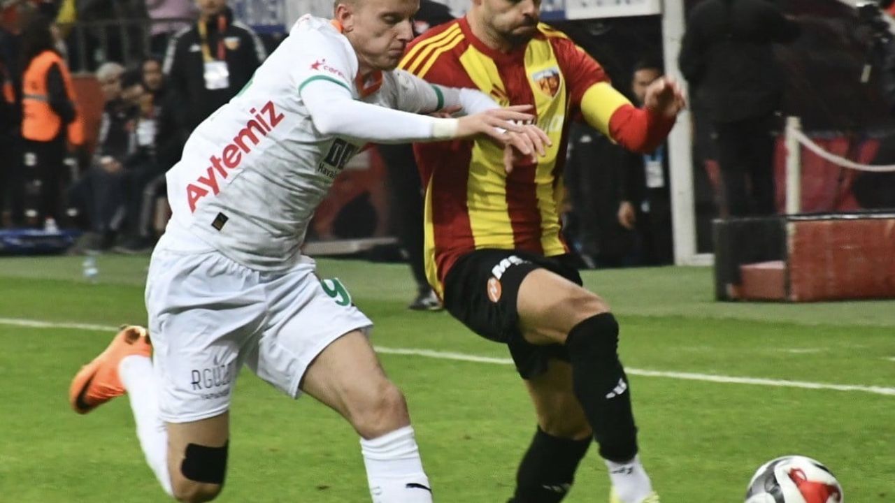 Alanyaspor ile Kayserispor 20. randevuya çıkıyor: İstatistikler Alanyaspor üstünlüğünü gösteriyor