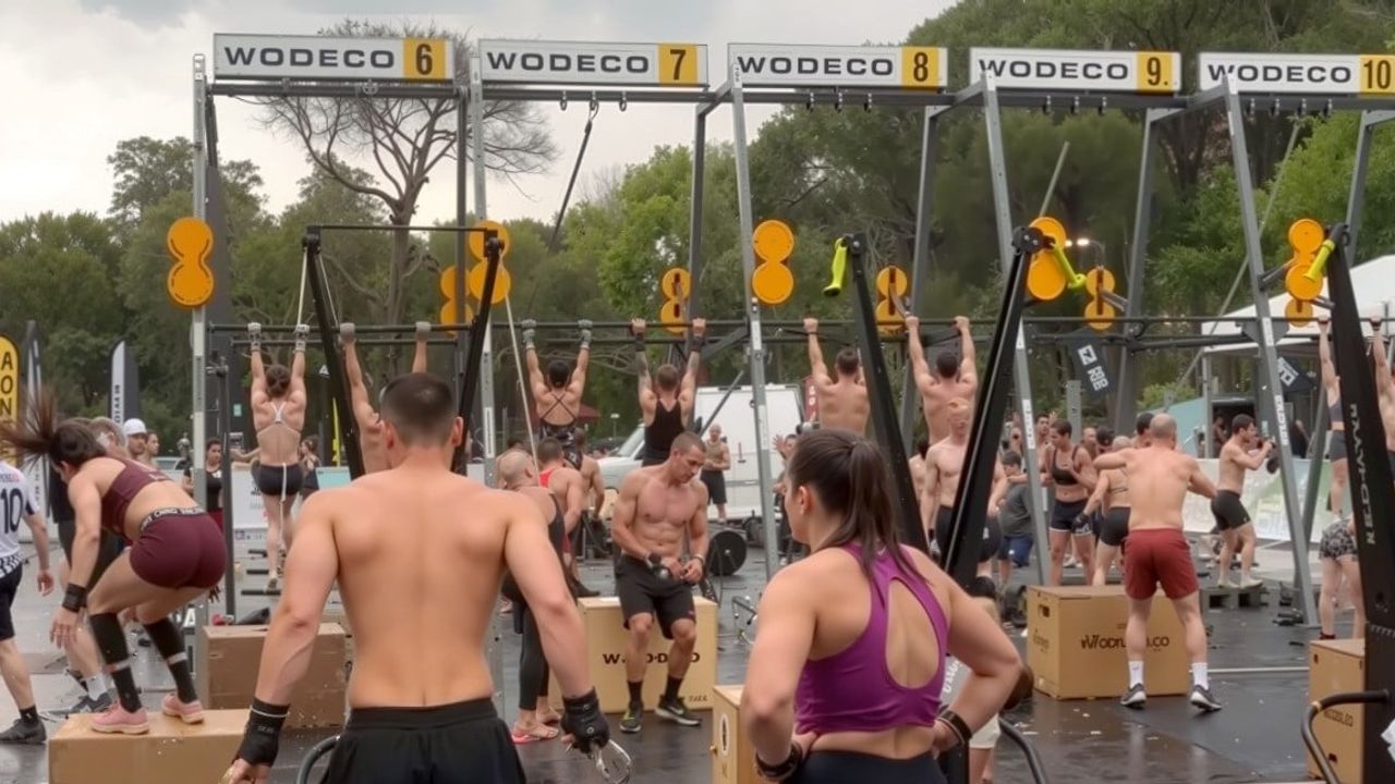 Alsancak Fitness Festivali İzmir Kültürpark'ta Sağanak Yağışa Rağmen Sürdü