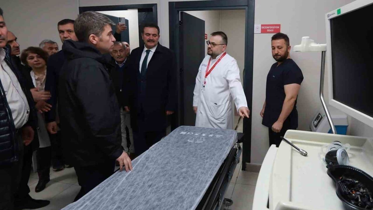 Amasya Sabuncuoğlu Şerefeddin Hastanesi'ne 2 üniteli ileri teknolojili endoskopi ünitesi açıldı