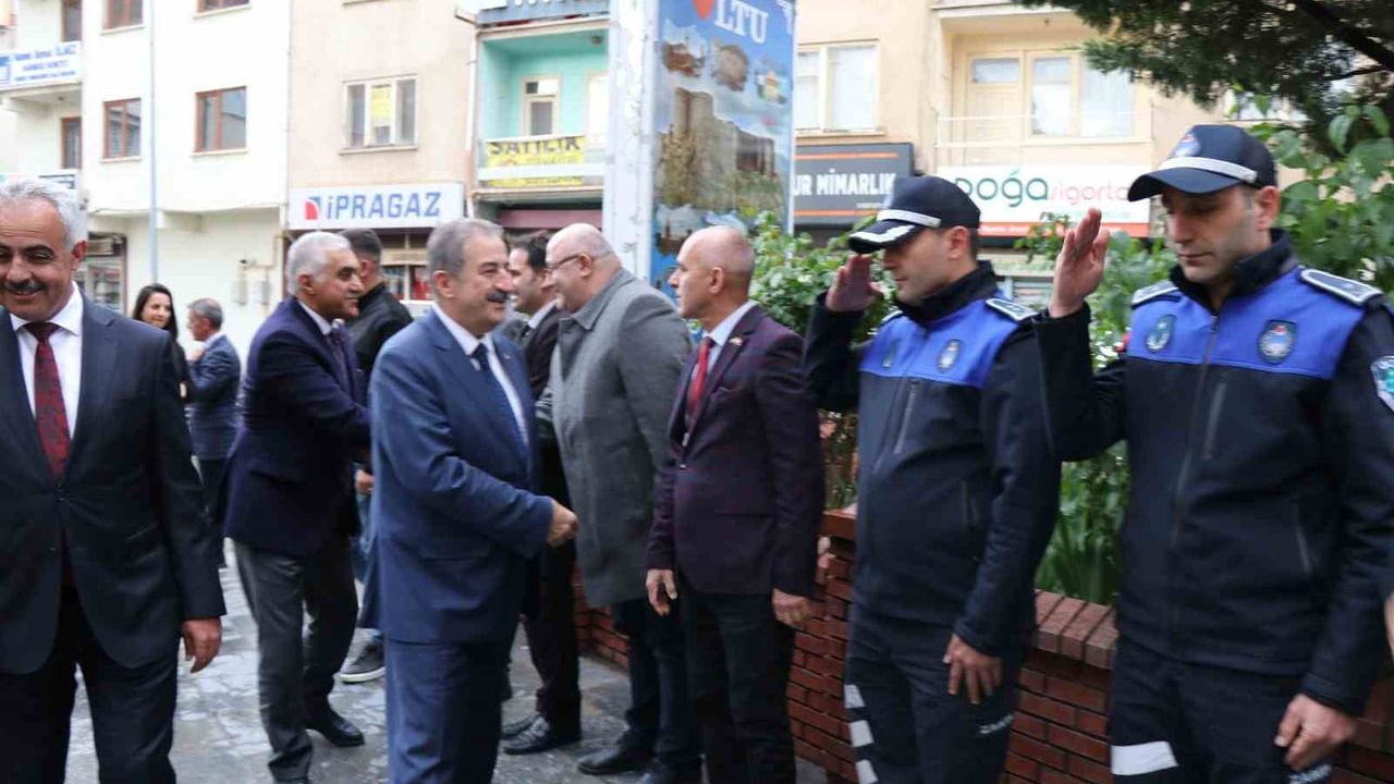Anayasa Mahkemesi Üyesi Recai Akyel, Erzurum’un Şenkaya ve Oltu ilçelerini ziyaret etti