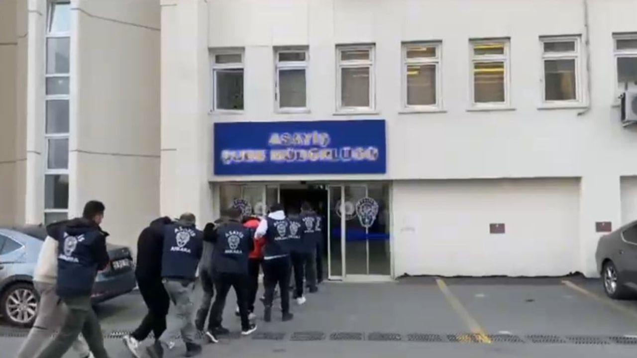Ankara'da korsan otoparkçılık operasyonunda 32 şüpheli gözaltına alındı