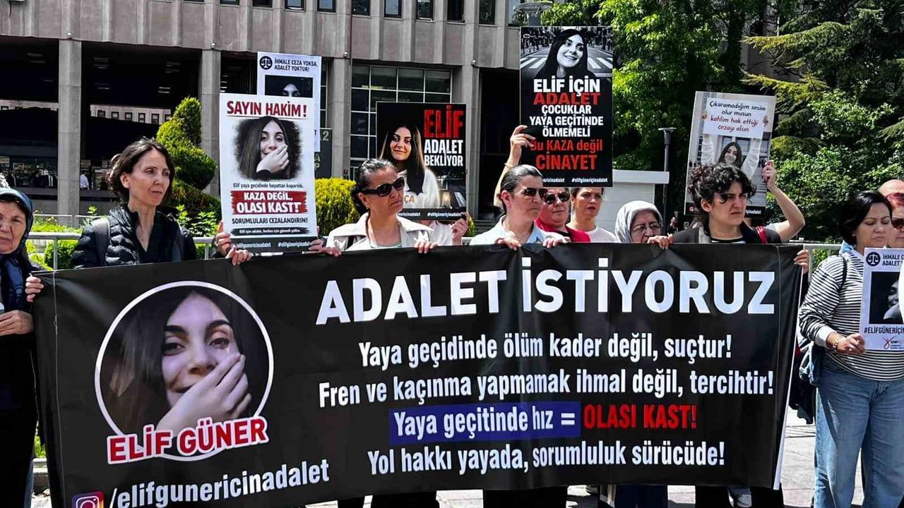 Ankara'da yaya geçidinde hayatını kaybeden 14 yaşındaki Elif Güner'in davası ikinci duruşmada devam etti
