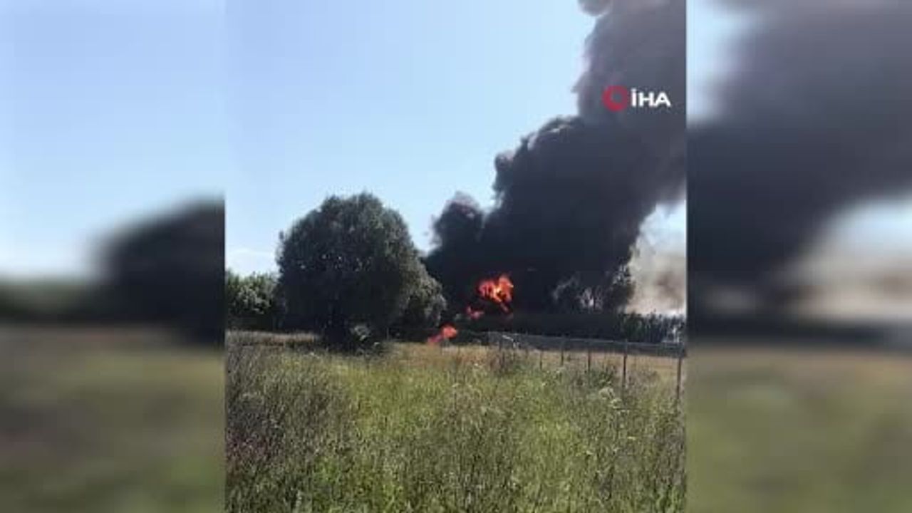Antalya Aksu'da depo yangını — İtfaiye müdahalesi sürüyor