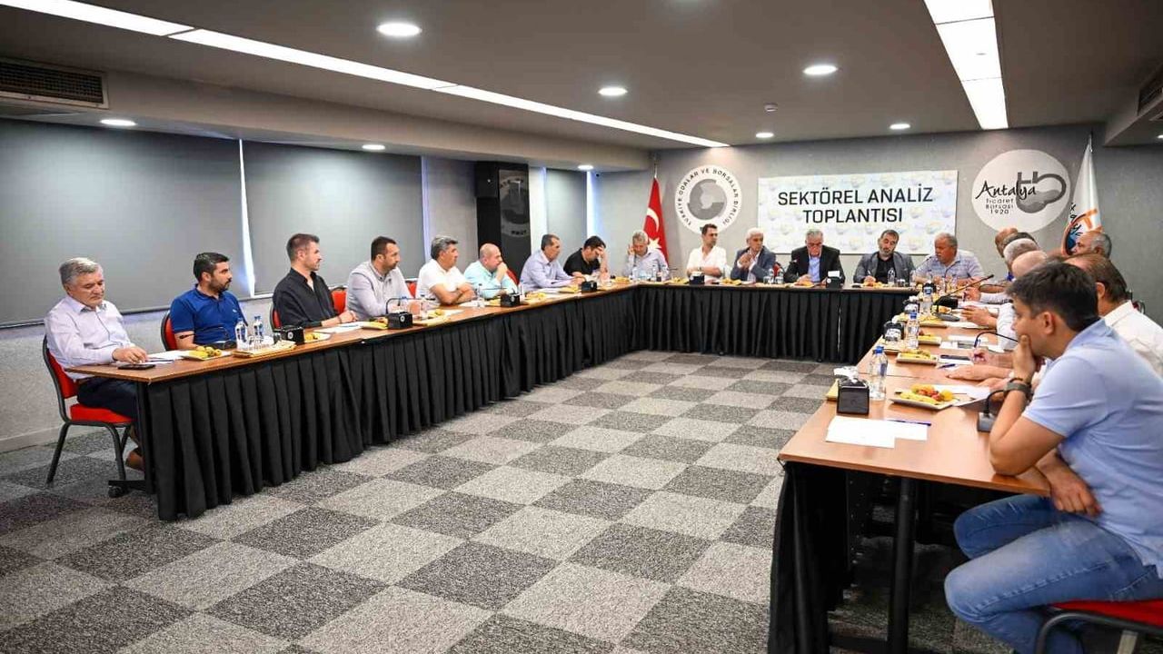 Antalya'da buğday hasadı öncesi değerlendirme: Rekoltede yüzde 25 artış beklentisi