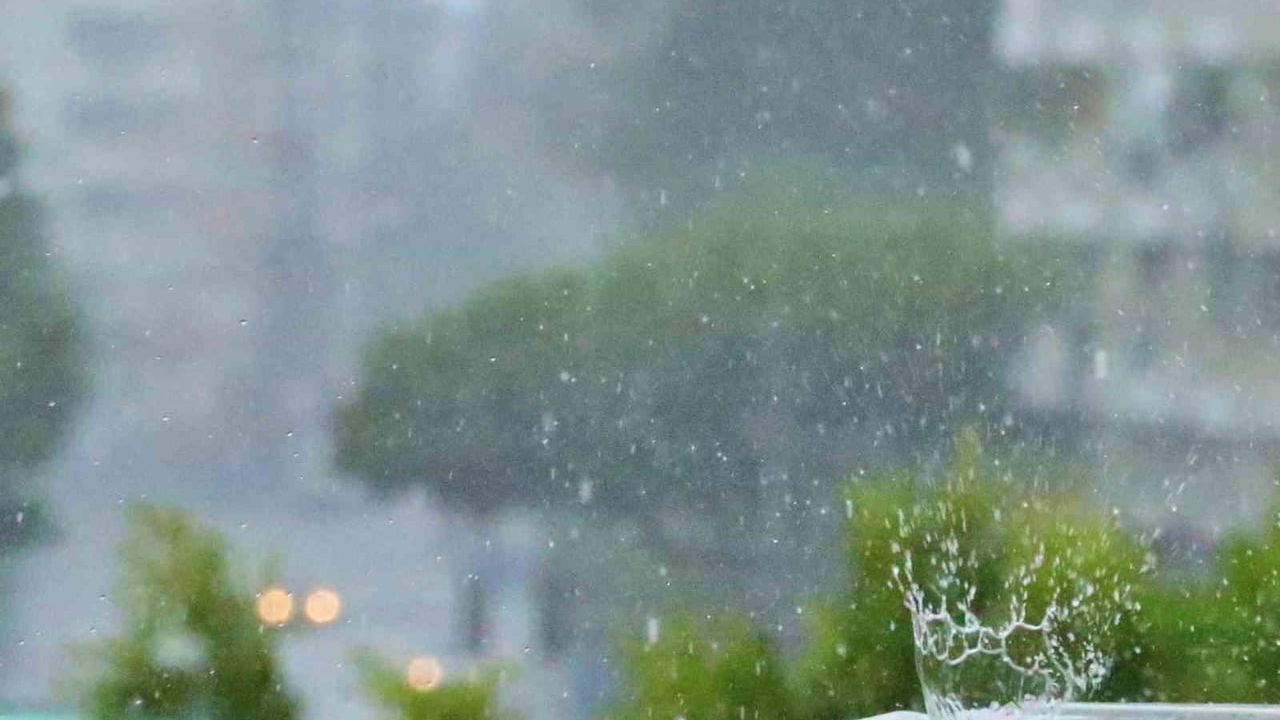 Antalya'da Mayısta sağanak ve dolu sürprizi