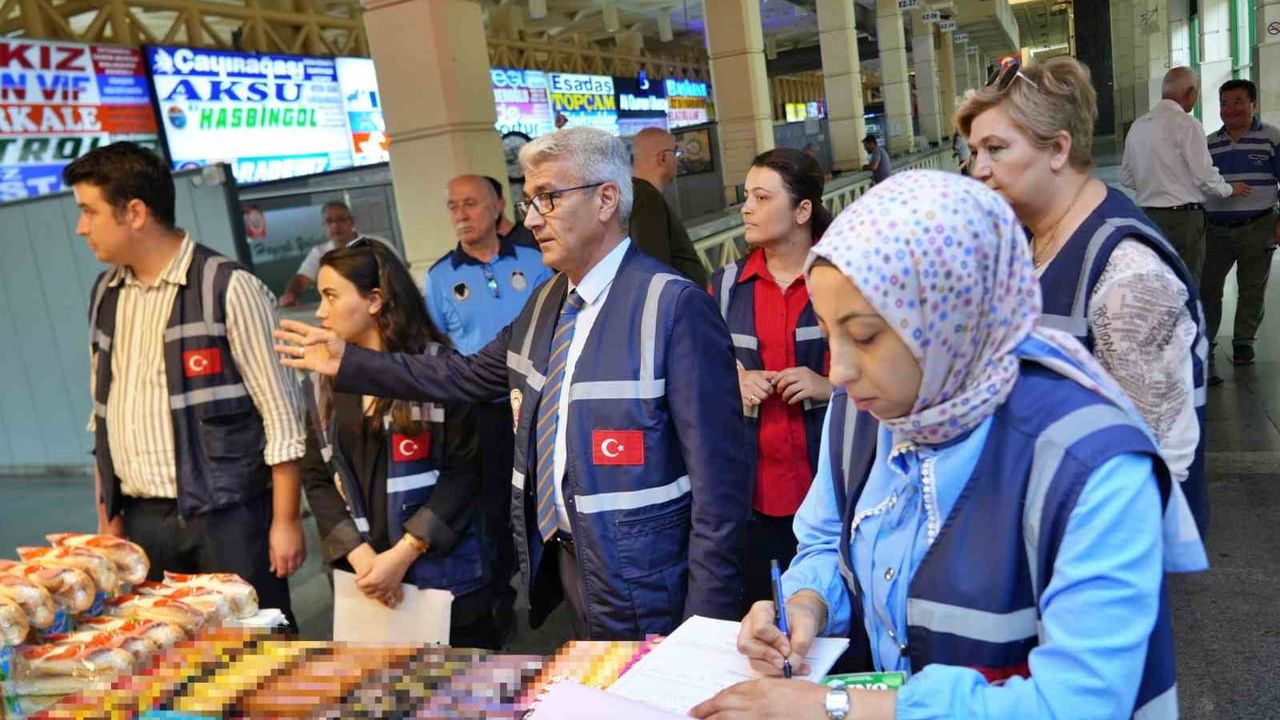 Antalya Otogarında Kurban Bayramı Öncesi Bilet ve Fiyat Etiketi Denetimi