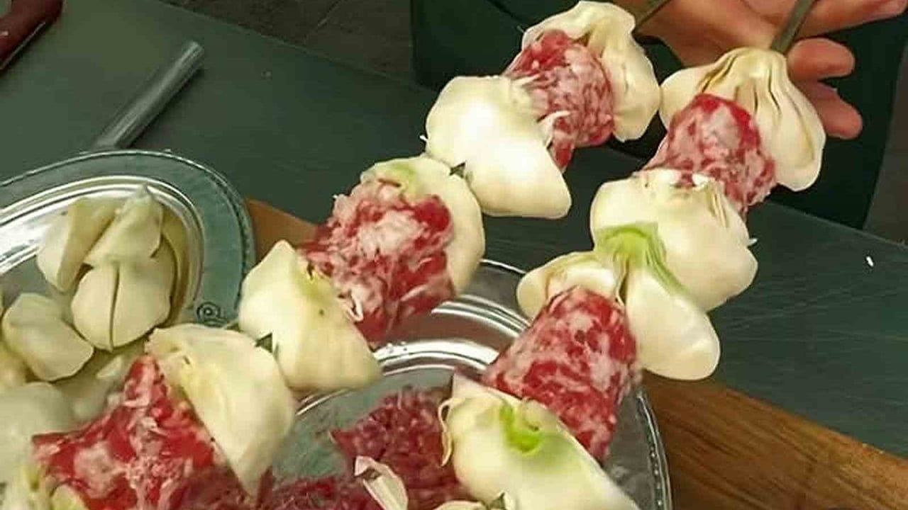 Araban'da sarımsak kebabı sezonu başladı