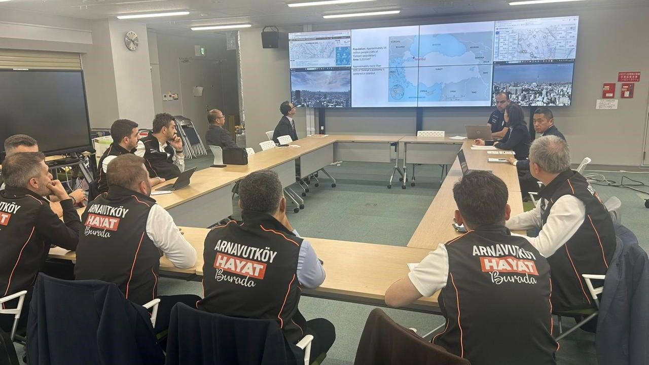 Arnavutköy ile Japonya'nın Bunkyo Belediyesi arasında afet yönetimi teknik iş birliği görüşmeleri