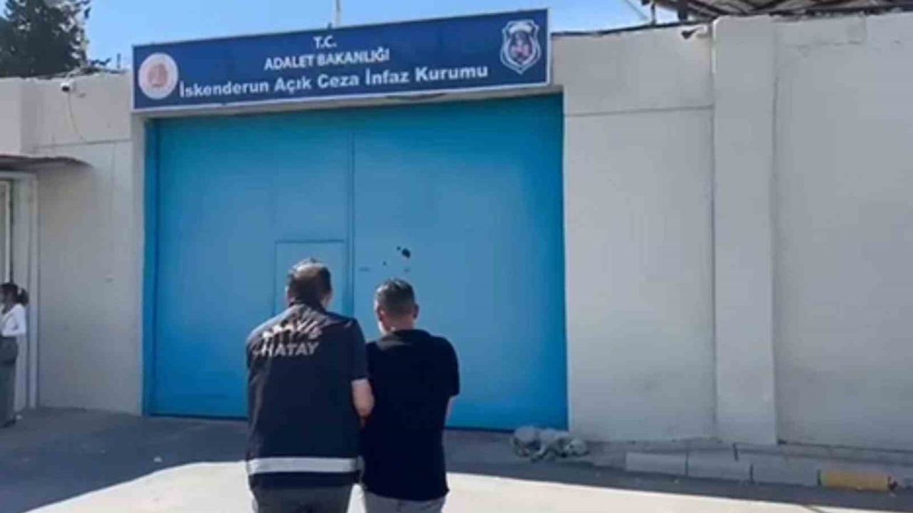 Arsuz’da kesinleşmiş hapis cezasıyla aranan G.Y. yakalandı