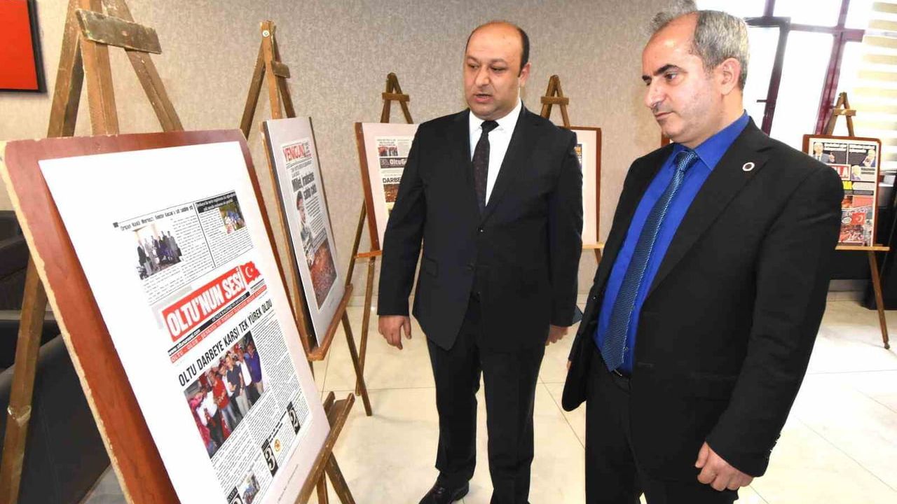 Atatürk Üniversitesi'nde '15 Temmuz Manşetleri Gazetecilik Atölyesi' başladı
