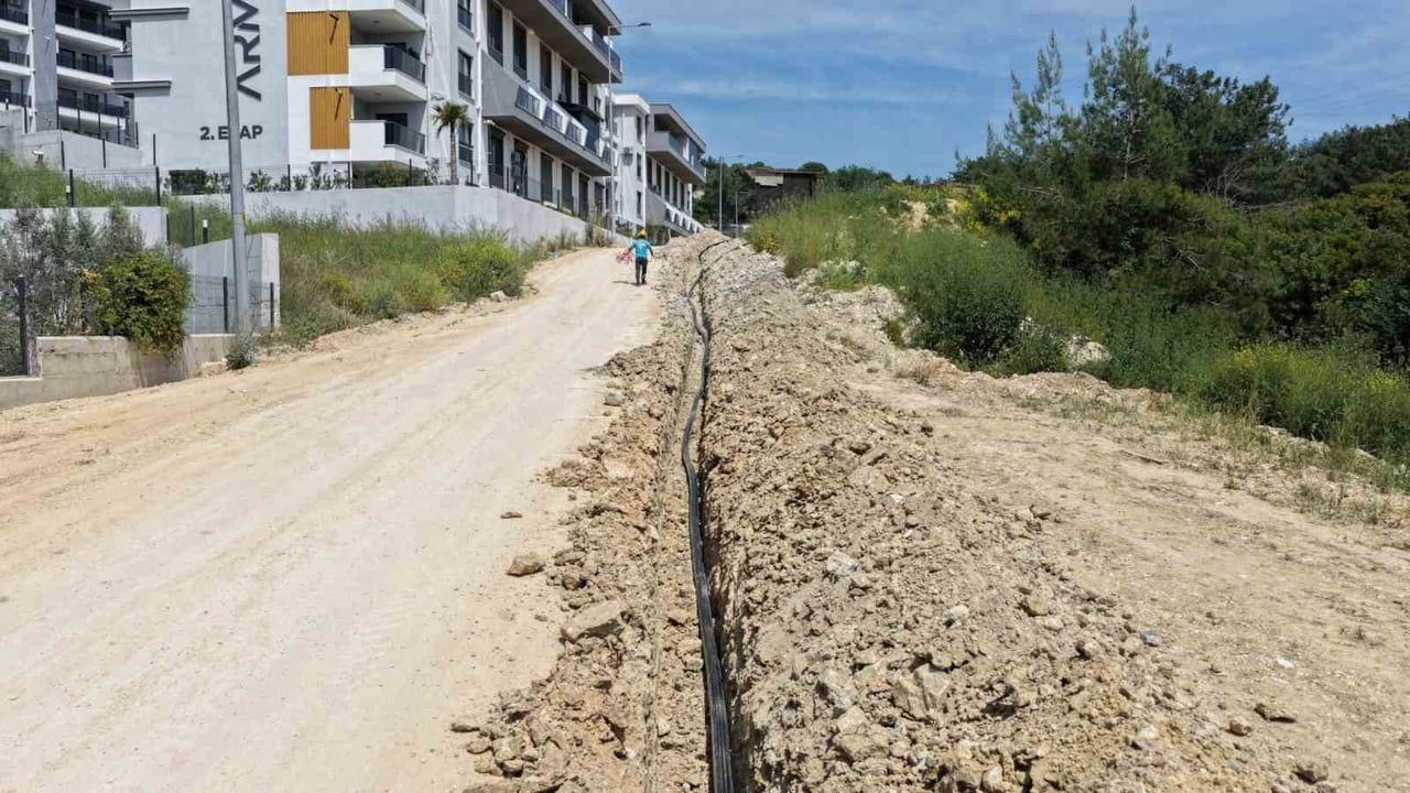 Aydın Büyükşehir’den Kuşadası İkiçeşmelik’e 5 milyon 200 bin TL’lik içme suyu yatırımı
