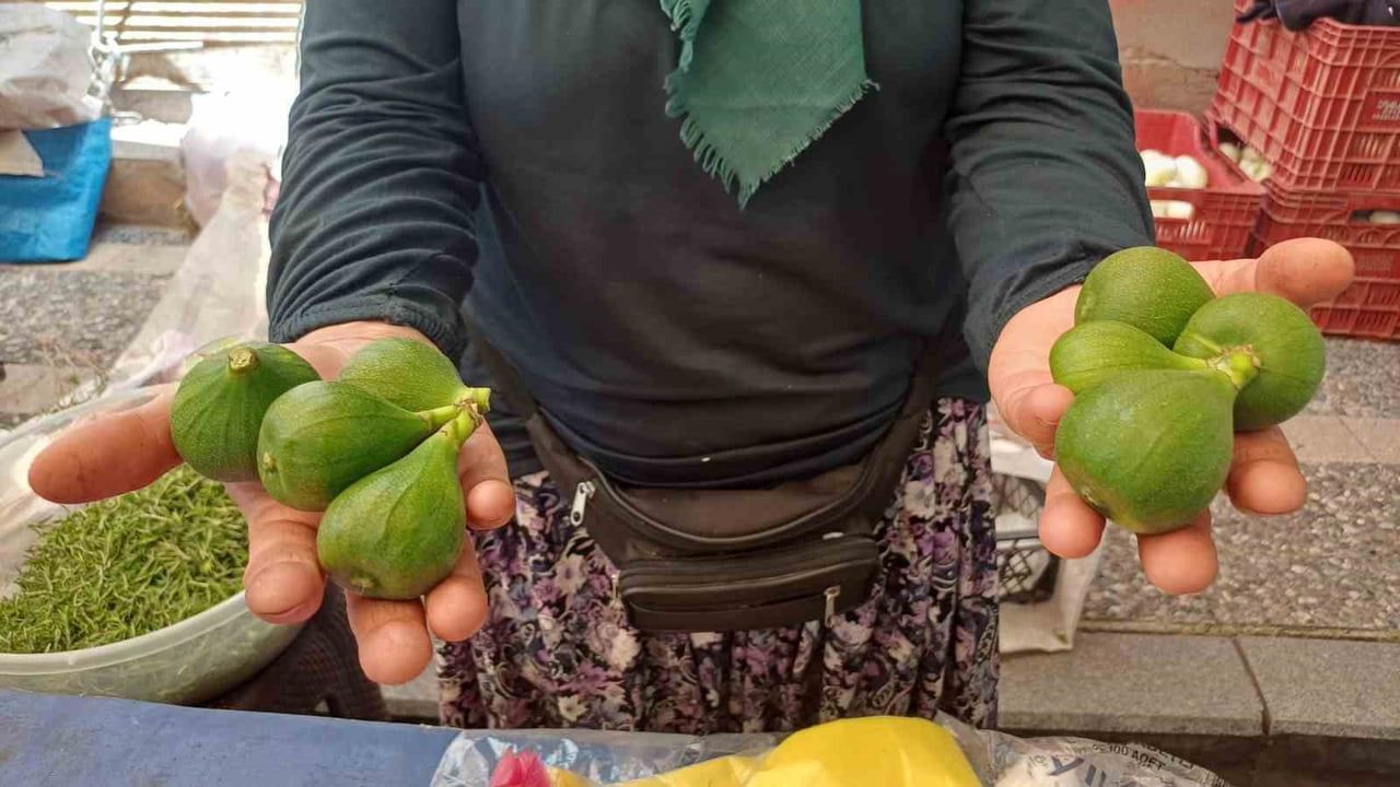 Aydın'da 'deli ilek'ler pazar tezgahlarını süslüyor: İncir reçeli talebi artıyor