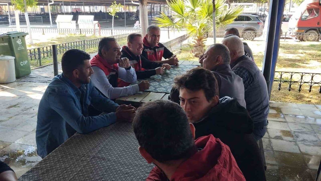 Aydın'da Kurban Satış Noktalarında Denetim: Efeler Çeştepe Mahallesi'nde Kontroller