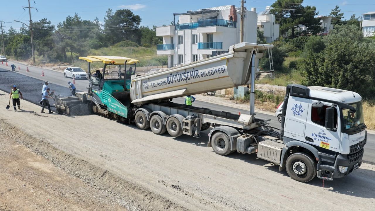 Aydın'da ulaşım atağı: Çerçioğlu öncülüğünde eş zamanlı yol çalışmaları