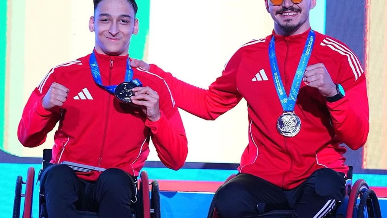 Aydınlı sporcu Berkay Uslu, Para Karate'de Avrupa şampiyonu oldu