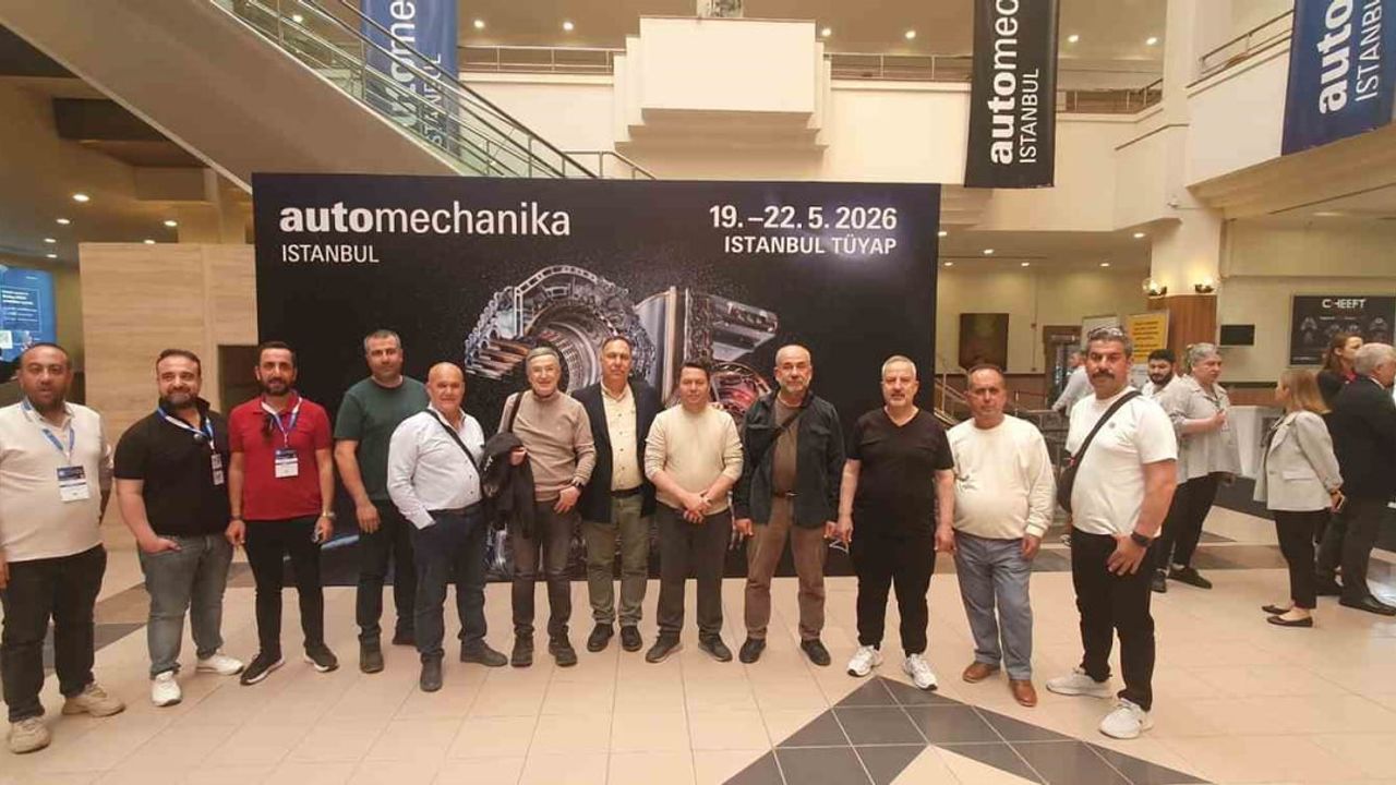 AYTO üyeleri Automechanika İstanbul Fuarı'nda yenilikleri inceledi