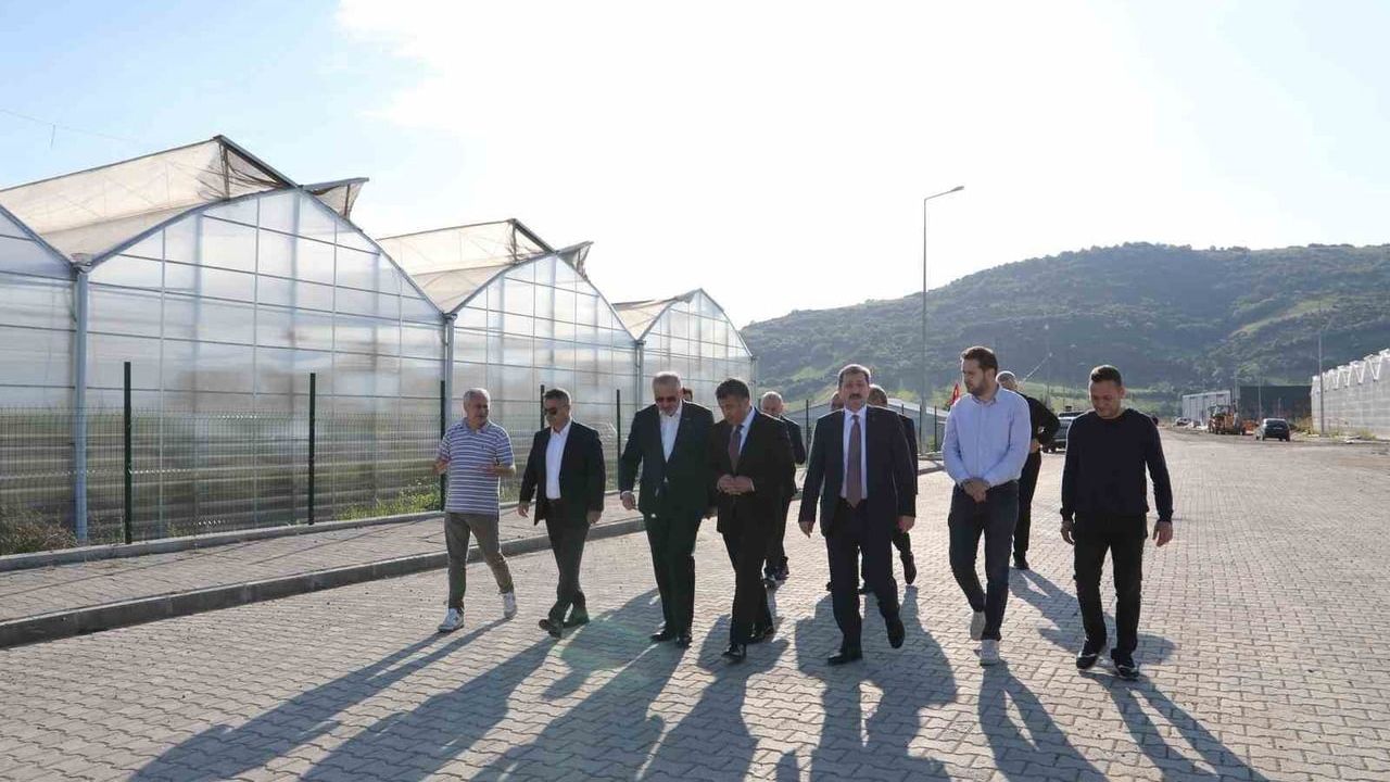 Bafra'da Sera OTB ve Karma OSB'de Üretim ile Kamu Yatırımları Yerinde İncelendi