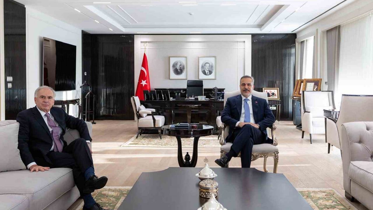 Bakan Fidan, BM Genel Sekreteri'nin Ortadoğu Temsilcisi Jean Arnault'u Ankara'da Kabul Etti