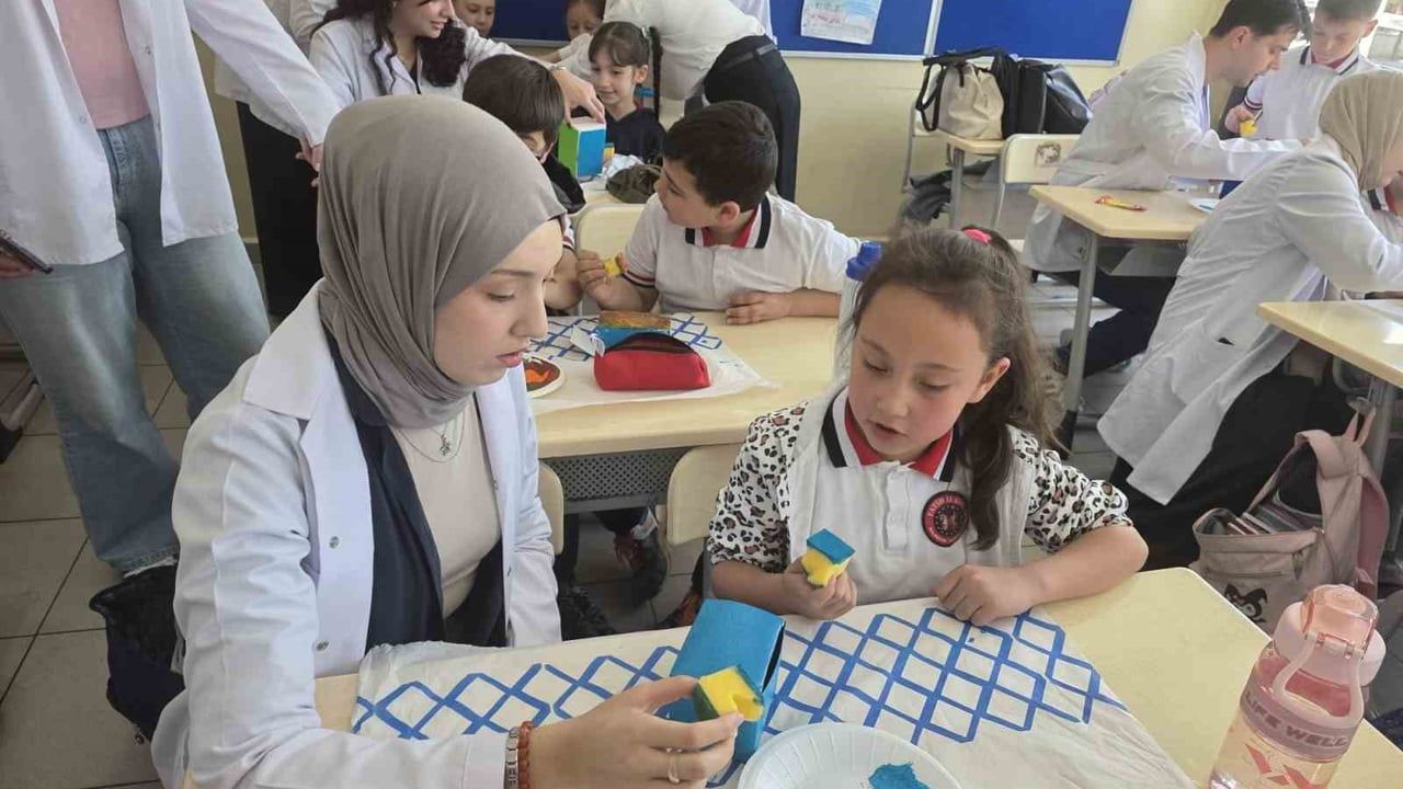 Balıkesir Üniversitesi ile Fatih İlkokulu'nda Uygulamalı Çevre Eğitimi