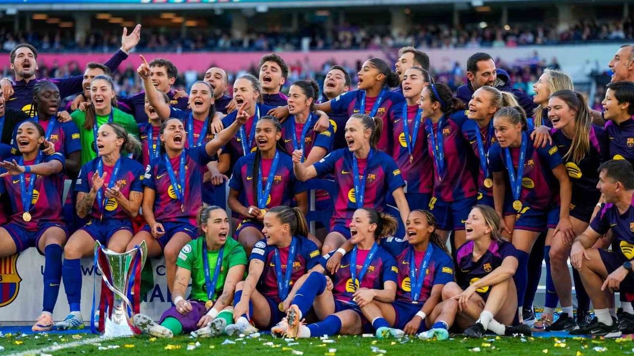 Barcelona, UEFA Kadınlar Şampiyonlar Ligi'ni 4. kez kazandı