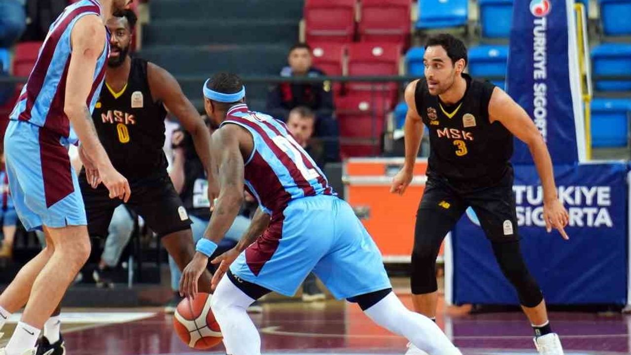 Basketbol Süper Ligi: Trabzonspor 90-80 Mersin Spor — 30. Hafta