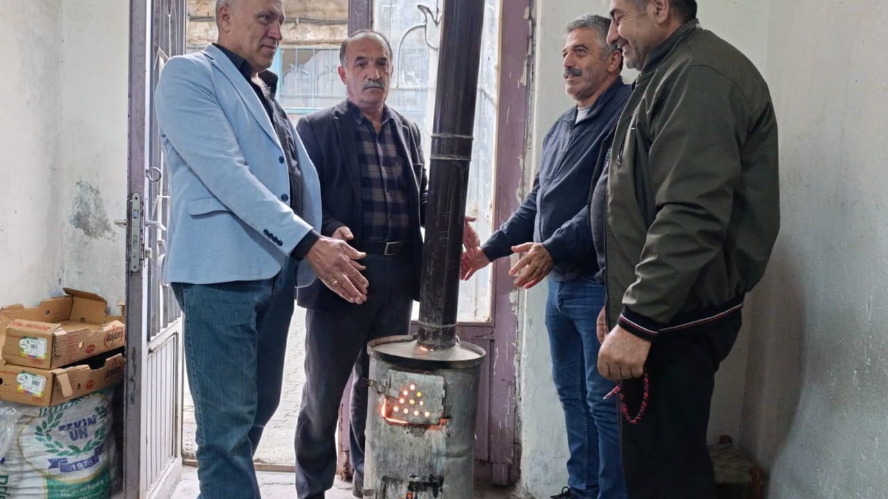 Batman Sason'da Mayıs Ortasında Sobalar Yeniden Kuruldu