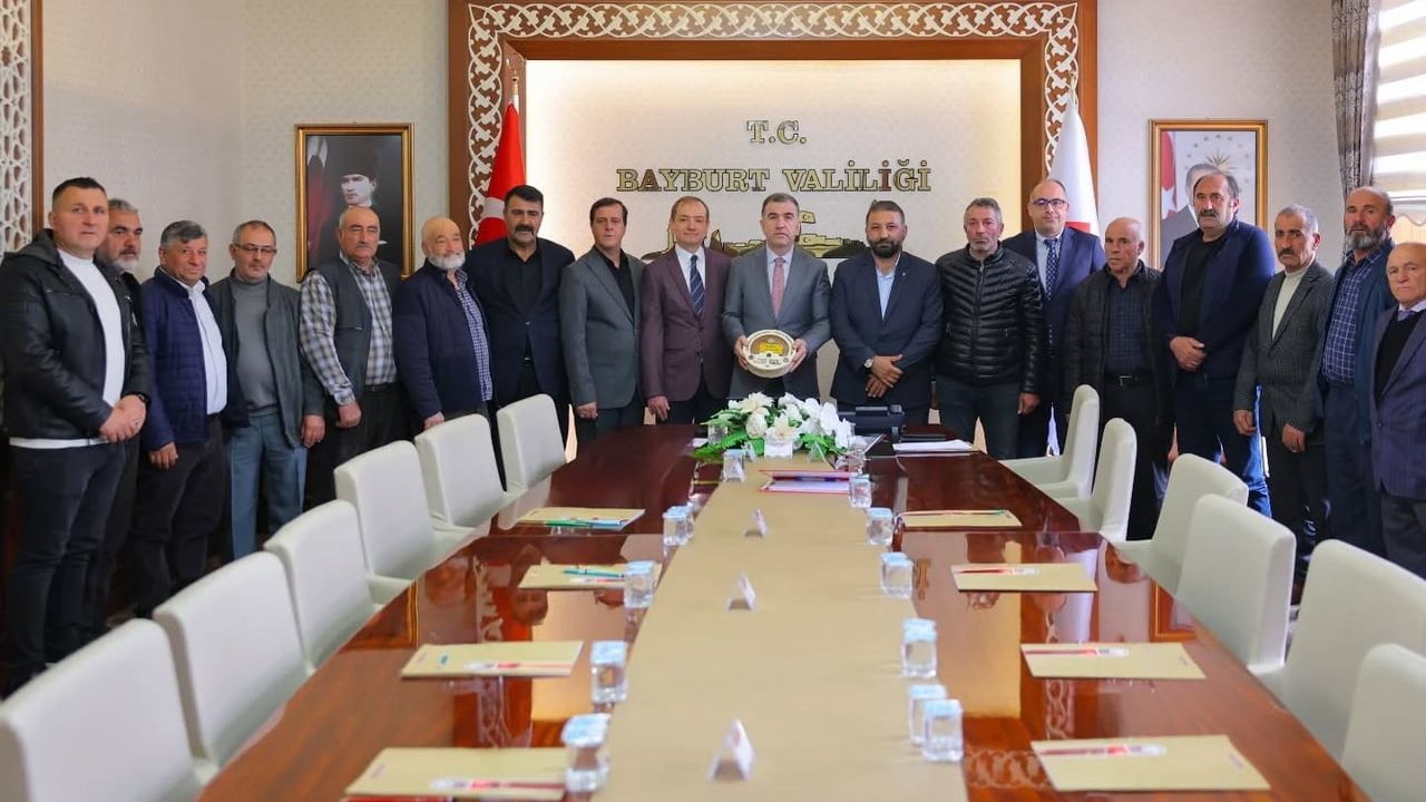 Bayburt'ta Arıcılığın Geliştirilmesi İçin Değerlendirme Toplantısı