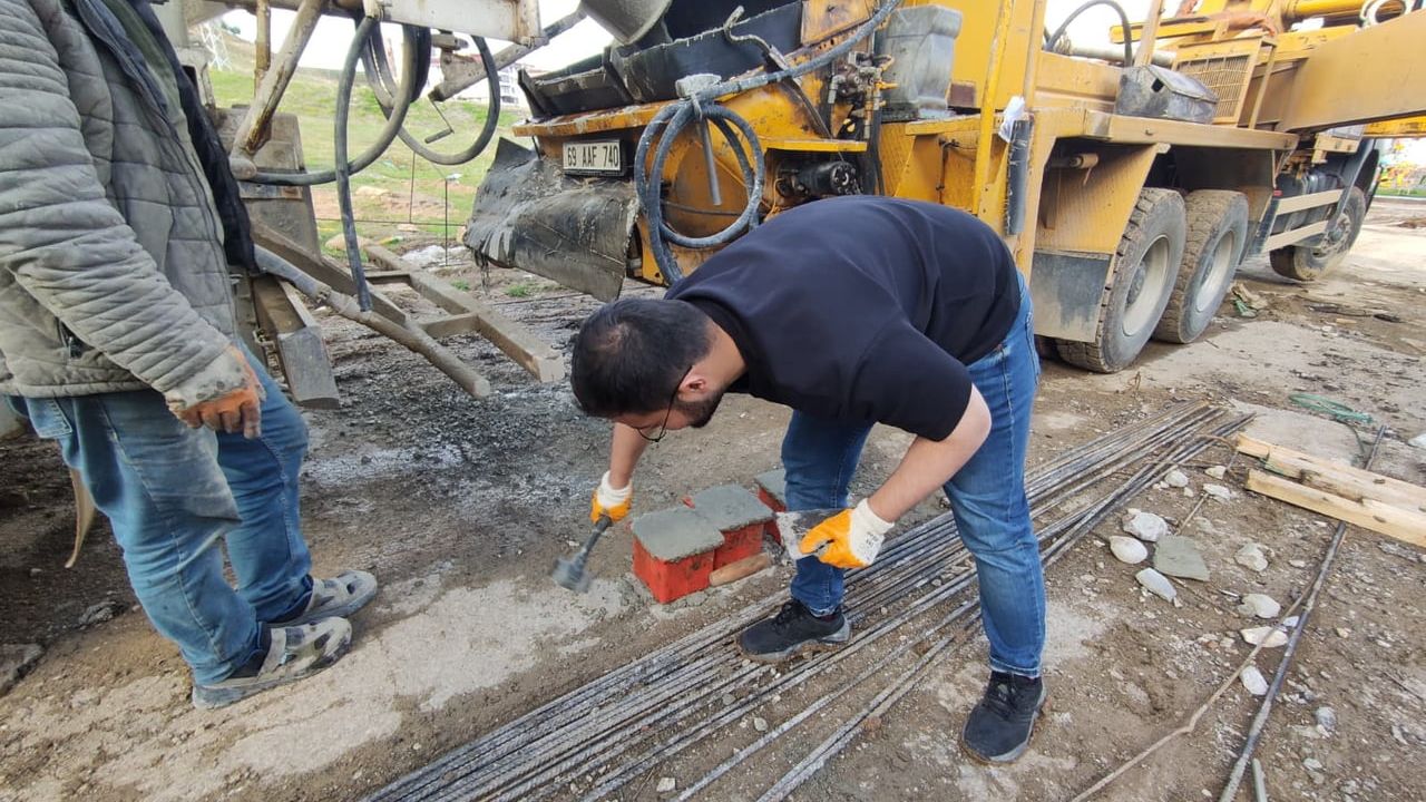 Bayburt’ta hazır beton tesislerinde Piyasa Gözetimi ve Denetimi gerçekleştirildi