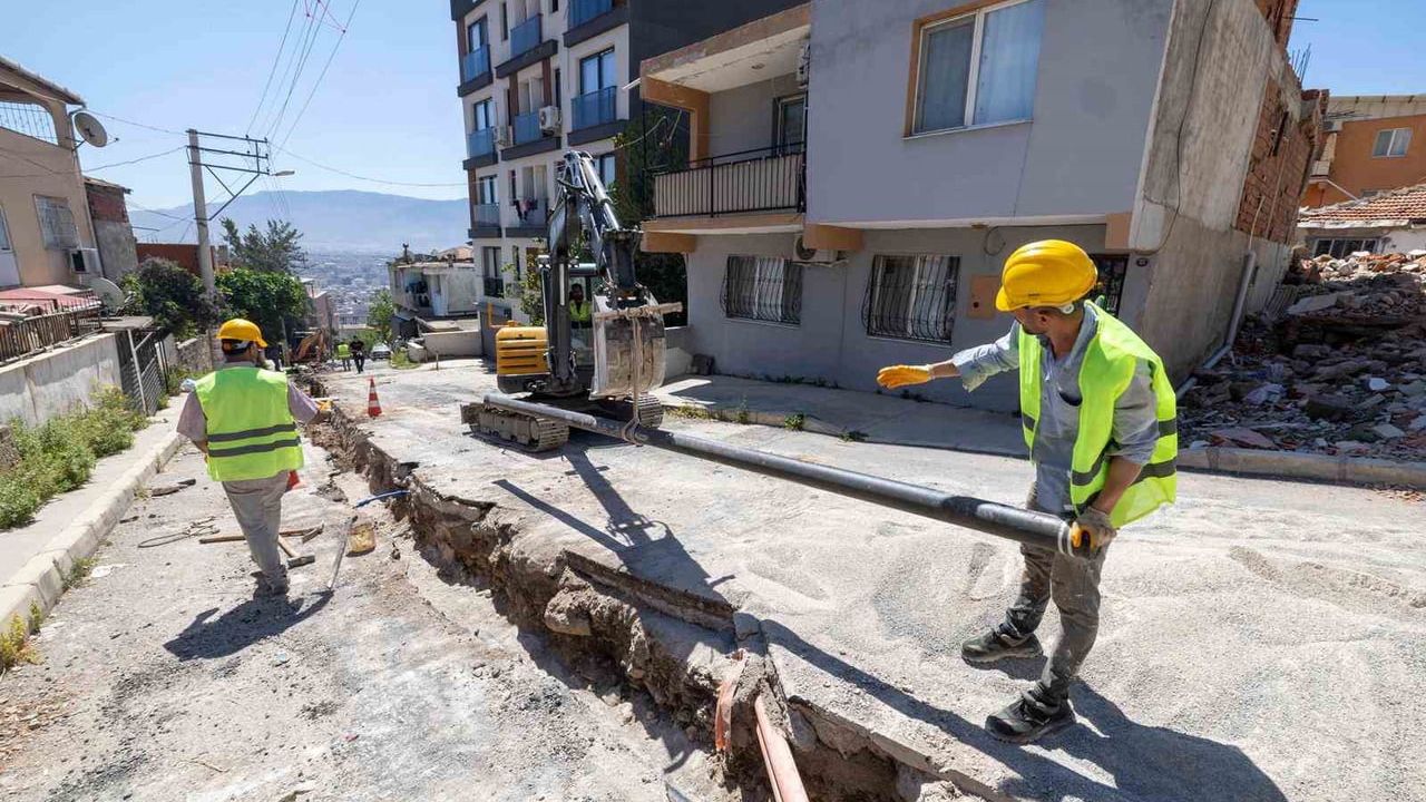 Bayraklı’da 35 kilometrelik içme suyu hattı 150 milyon liraya yenileniyor