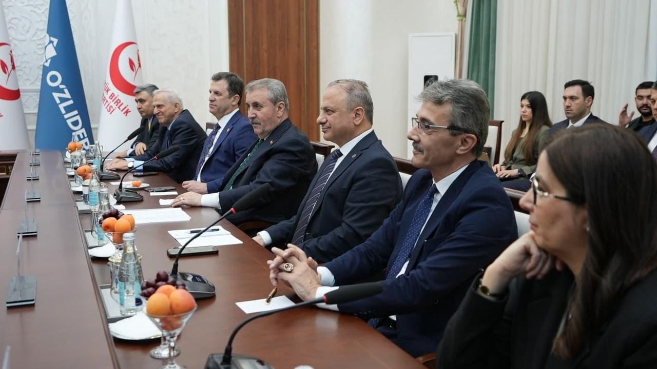 BBP heyeti Özbekistan'da iş birliği görüşmeleri gerçekleştirdi