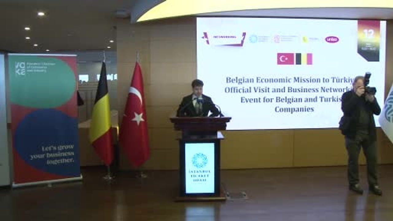 Belçika Flaman Bölge Hükümeti Başbakanı Diependaele, İTO Başkanı Avdagiç ile İstanbul'da Ekonomik Misyon Görüştü