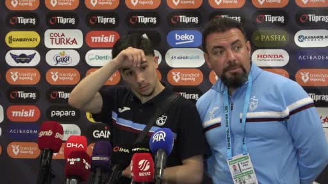 Benjamin Bouchouari: 'Kupayı kazanırsak Trabzonspor için iyi bir sezon sonu olacak'
